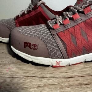 Timberland Pro Comp Toe Safety Radius CT Work Shoe, Women's Size 8M A8742 Pink